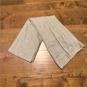 Banana Republic Martin Fit Trousers - Gray, Brown, Baby Blue, and White